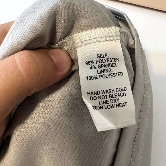 Lulu's Irresistible Charm Grey Fit & Flare Midi A-Line Dress Size Small - Picture 5 of 7